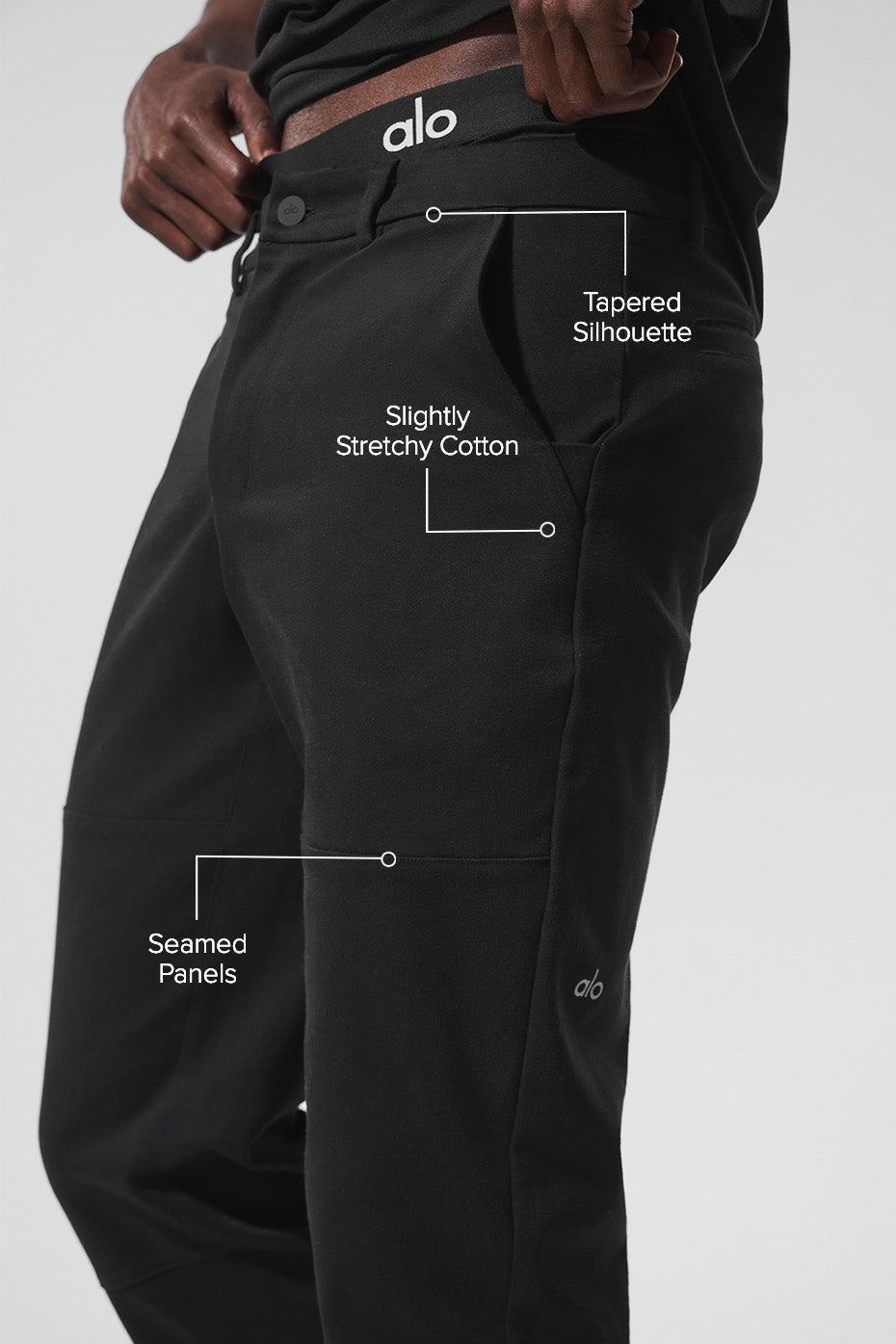 Edition Sueded Pant - Black image 2