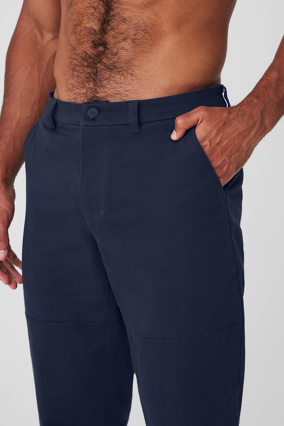 Edition Sueded Pant - Navy image 4