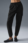 Edition Sueded Jogger - Black image 1