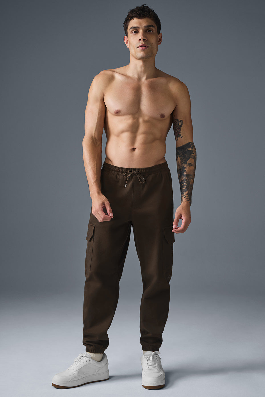 Edition Sueded Jogger - Espresso image 4