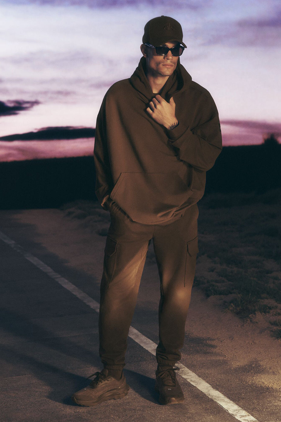 Edition Sueded Jogger - Espresso image 1
