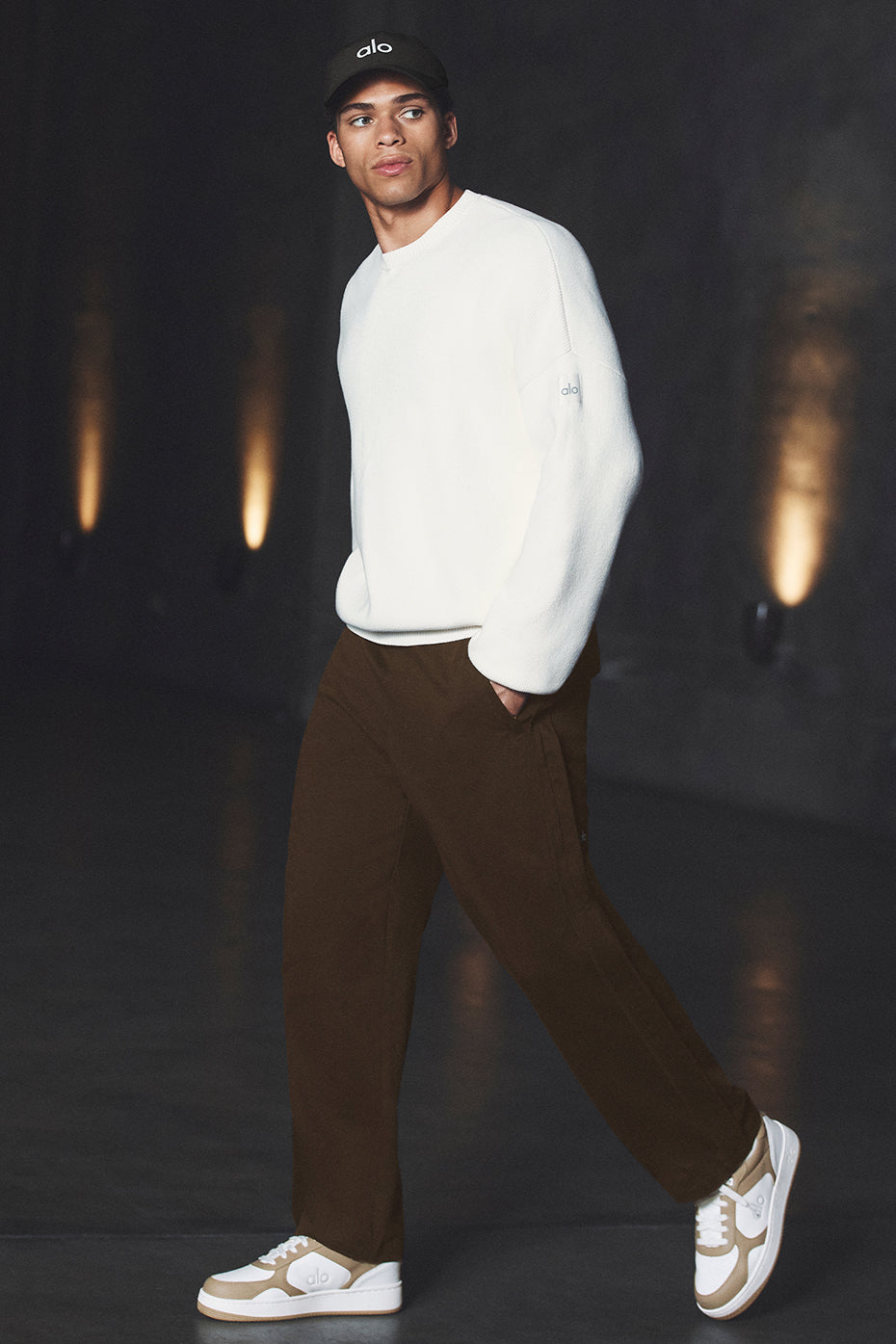 Edition Sueded Straight Leg Pant - Espresso image 5