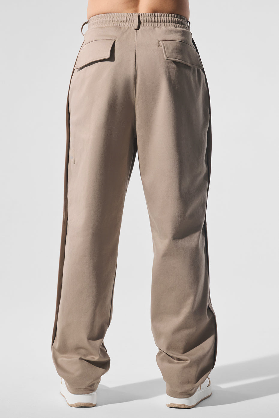 Edition Sueded Straight Leg Pant - Gravel image 2