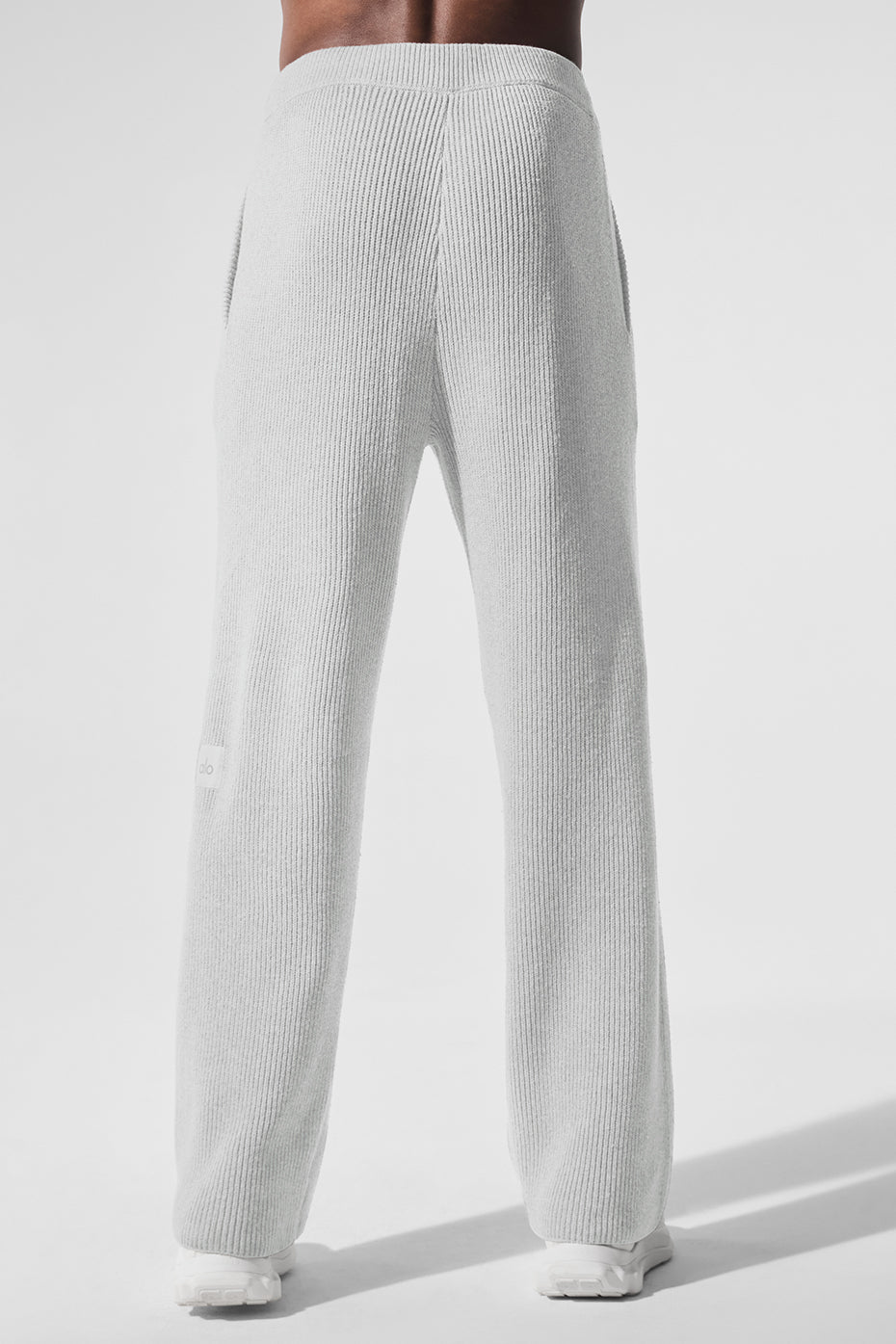 Domain Rib Knit Sweatpant - Athletic Heather Grey image 3
