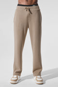 Elevate Waffle Straight Leg Pant - Gravel image 1