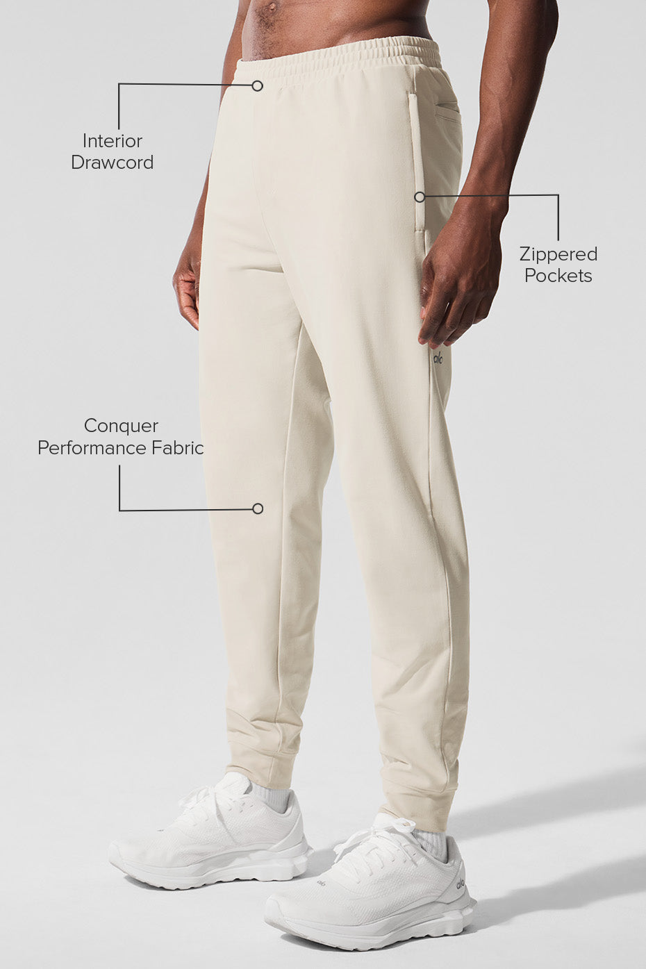 Conquer Max Performance Jogger - Bone image 2