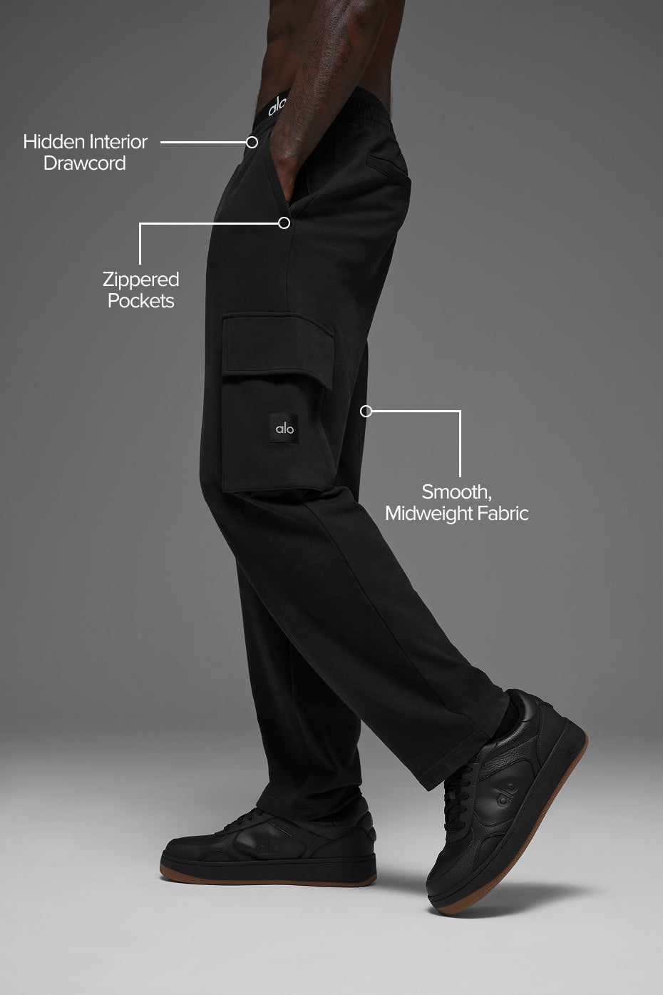 Double Take Cargo Pant - Black image 2