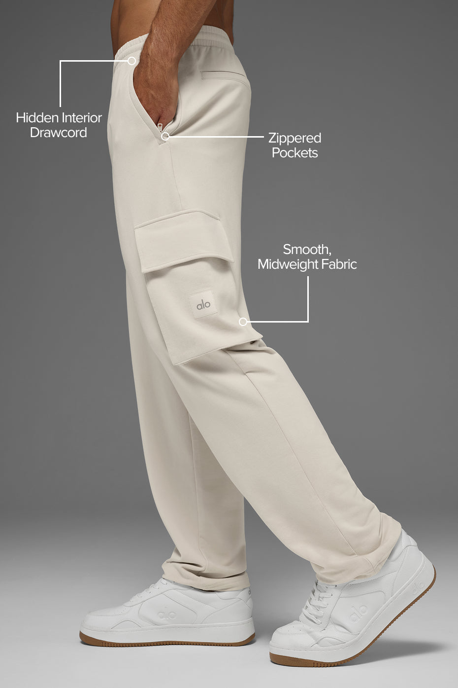 Double Take Cargo Pant - Bone image 2