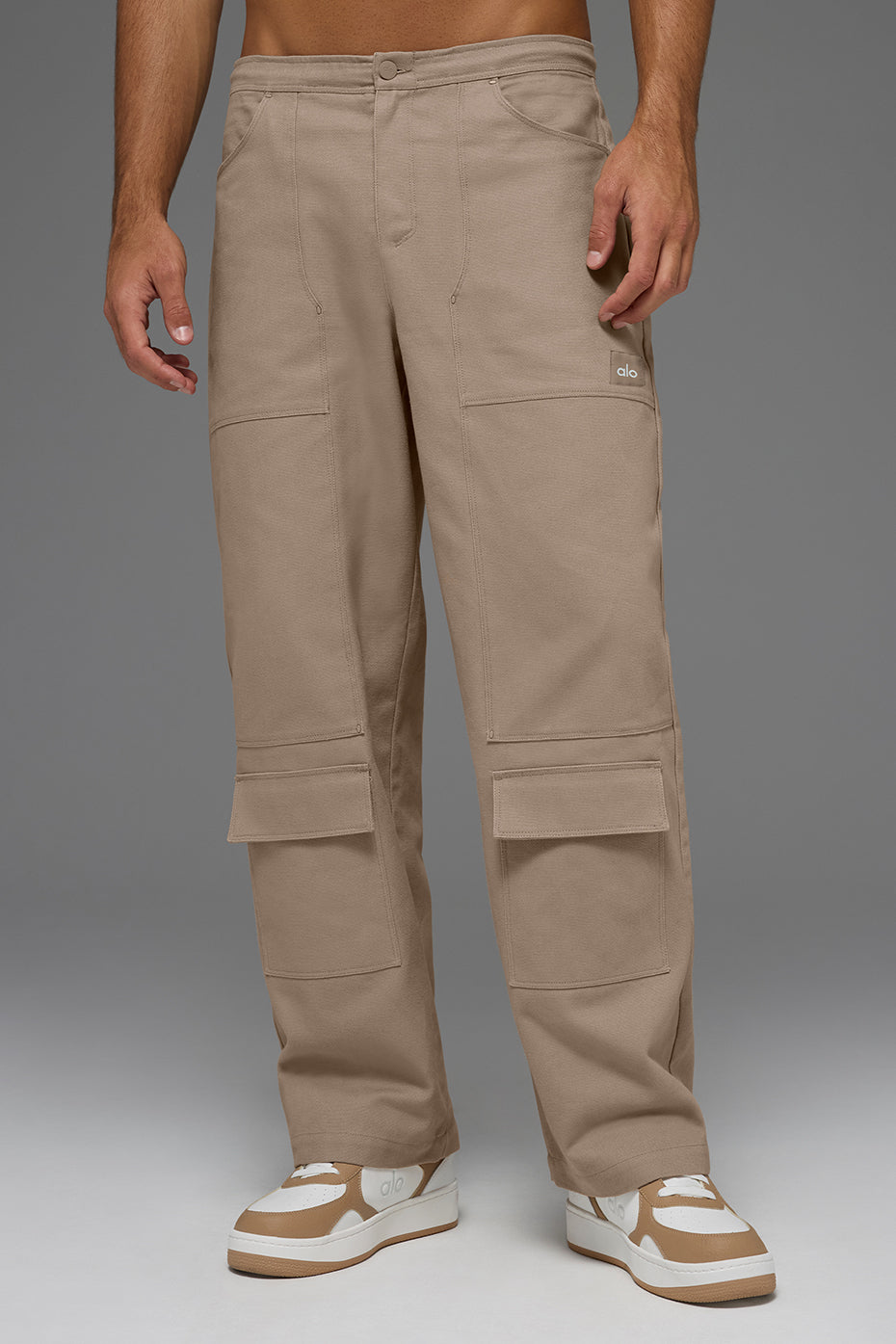 Cotton Canvas Carpenter Pant - Gravel image 3