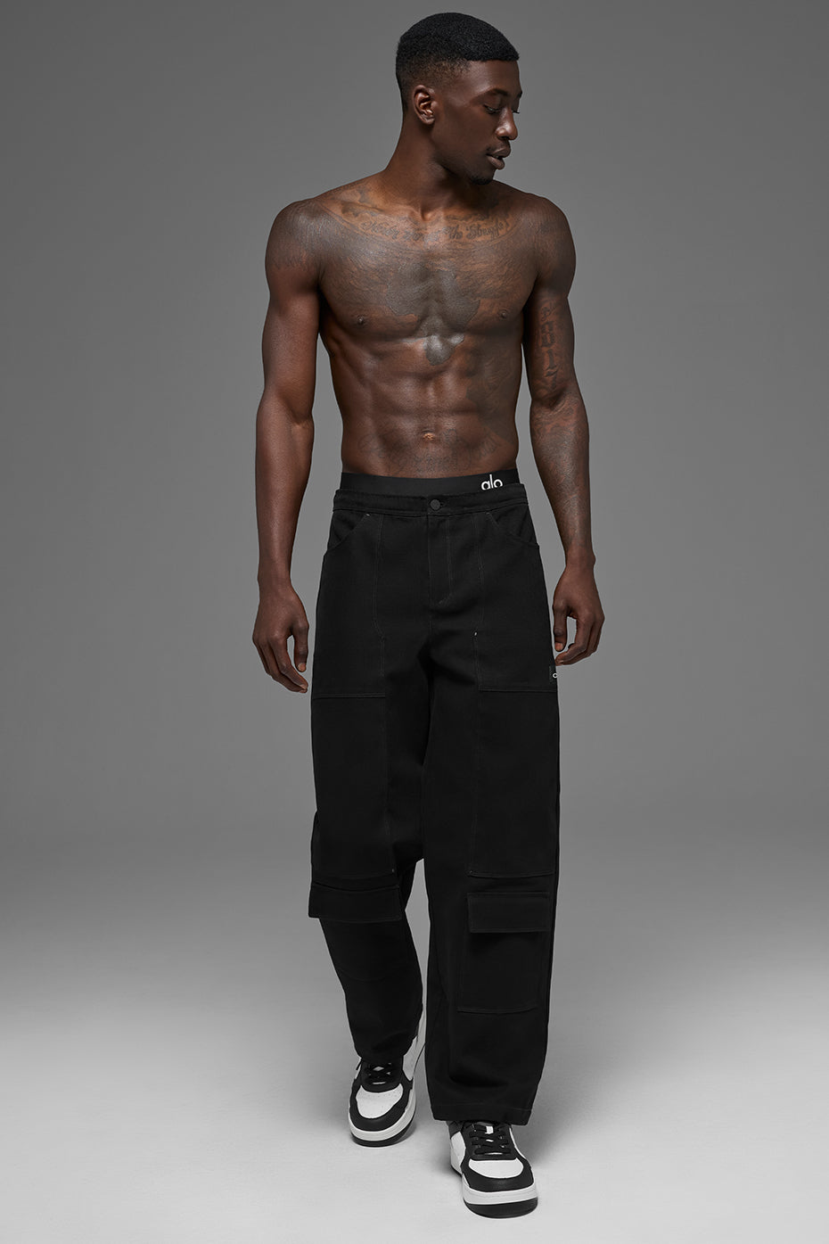 Cotton Canvas Carpenter Pant - Black image 5
