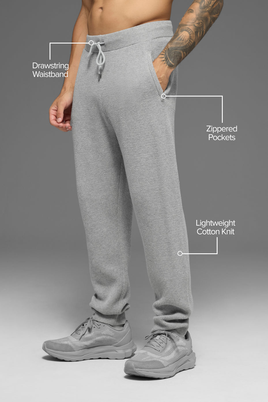 Sports Club Jogger - Athletic Heather Grey image 2