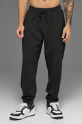 Waffle Lounge Jogger - Black image 1