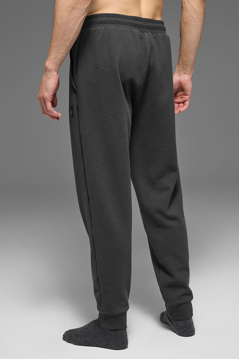 Waffle Lounge Jogger - Anthracite image 4