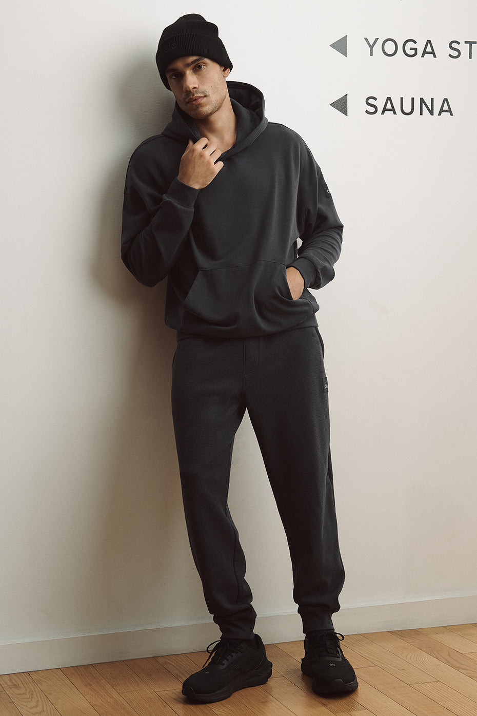 Waffle Lounge Jogger - Anthracite image 5