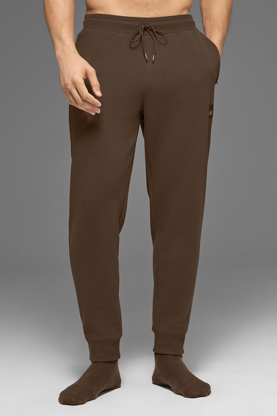 Waffle Lounge Jogger - Espresso image 3
