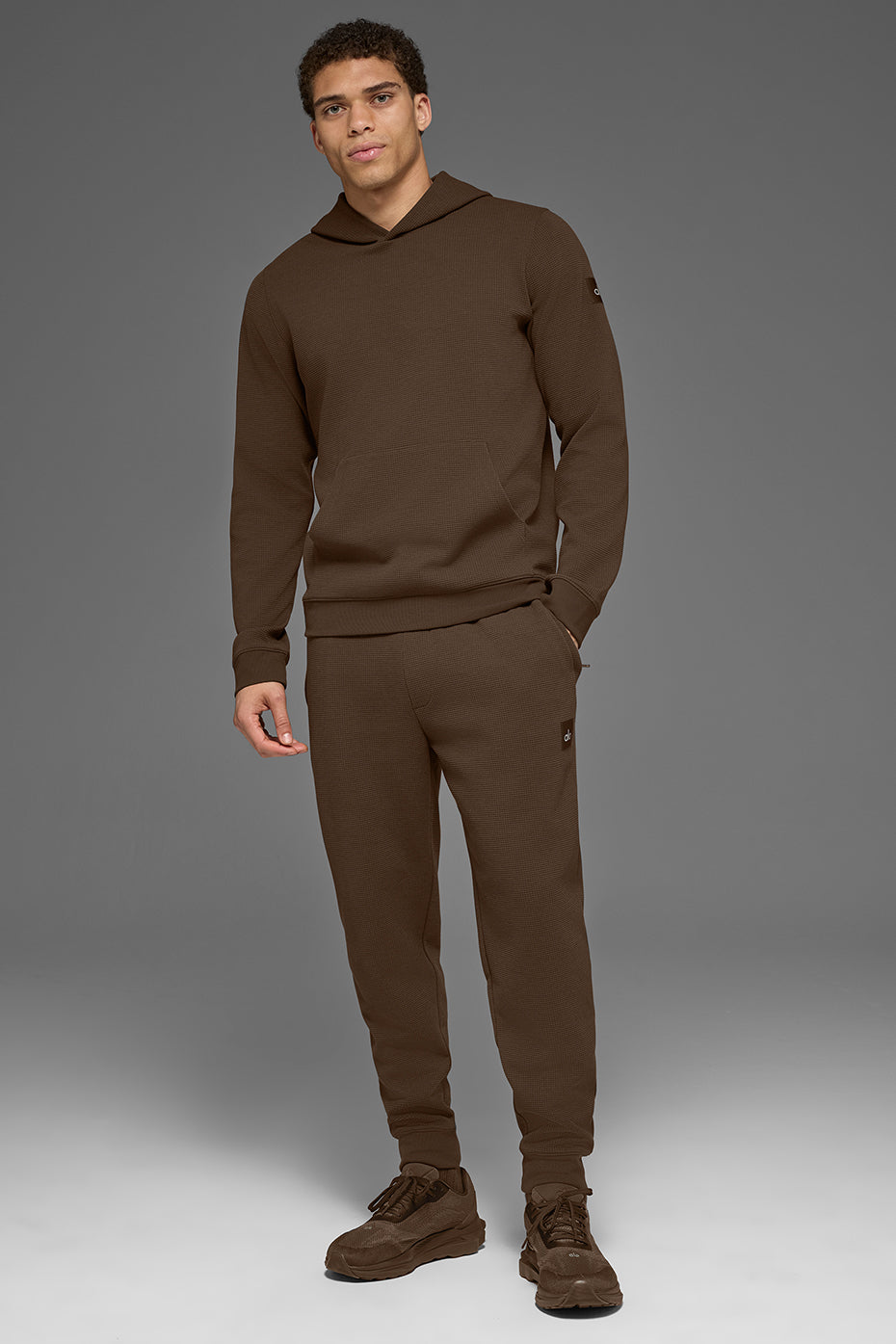 Waffle Lounge Jogger - Espresso image 5