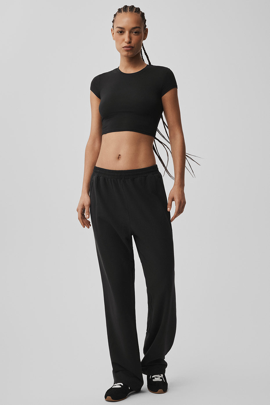 Double Take Straight Leg Pant - Black image 1