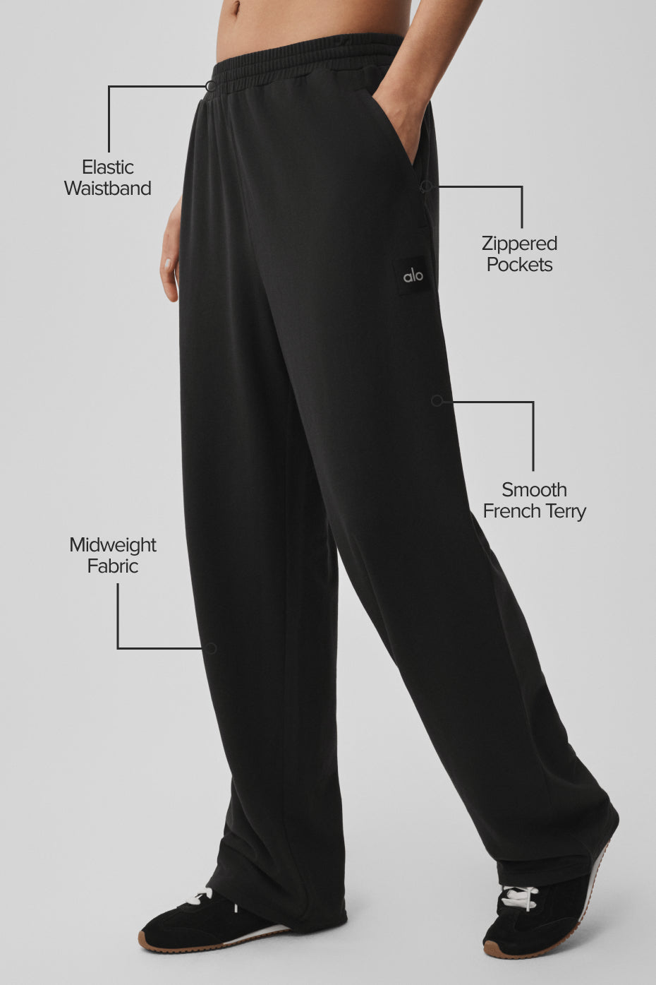 Double Take Straight Leg Pant - Black image 2