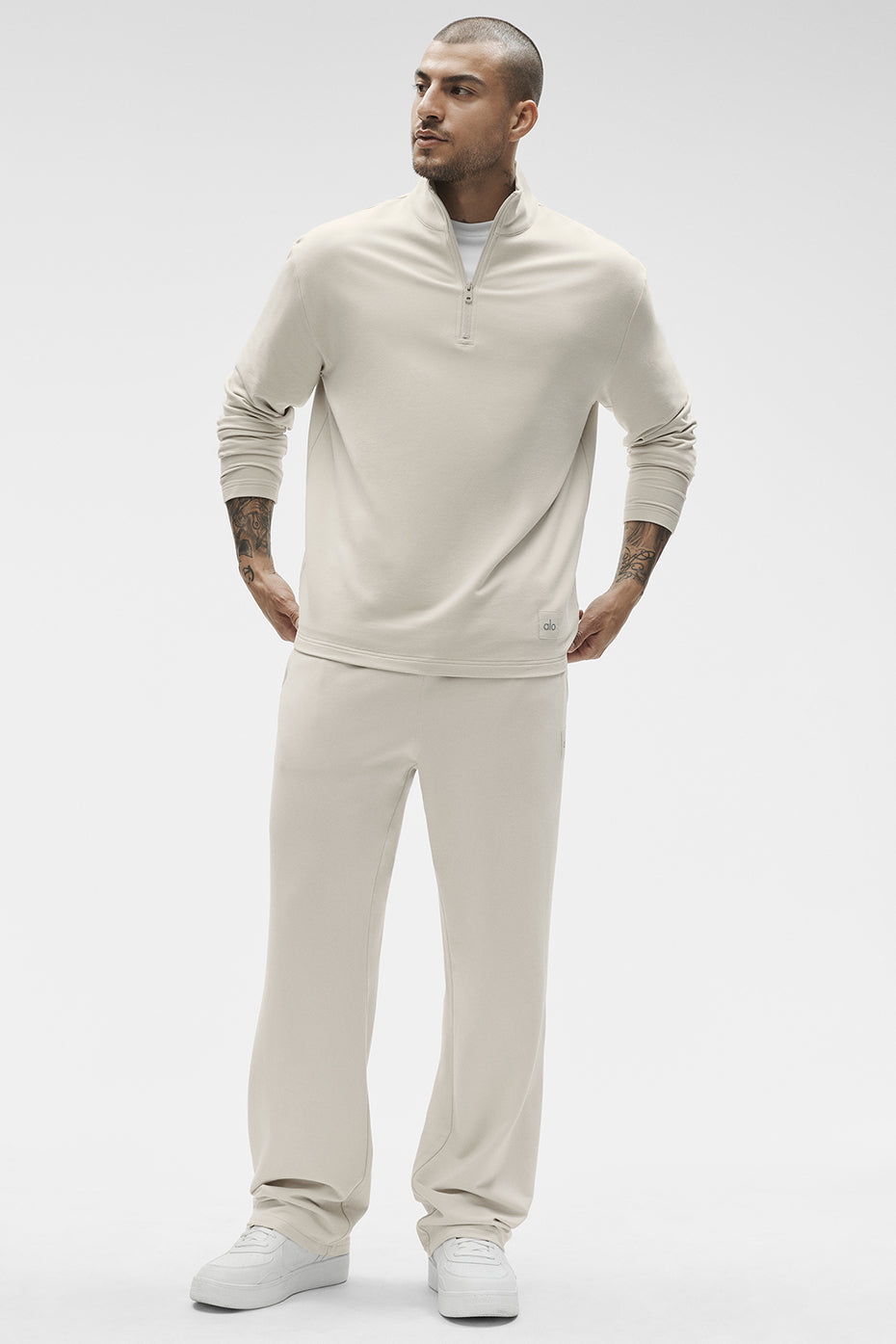 Double Take Straight Leg Pant - Bone image 4