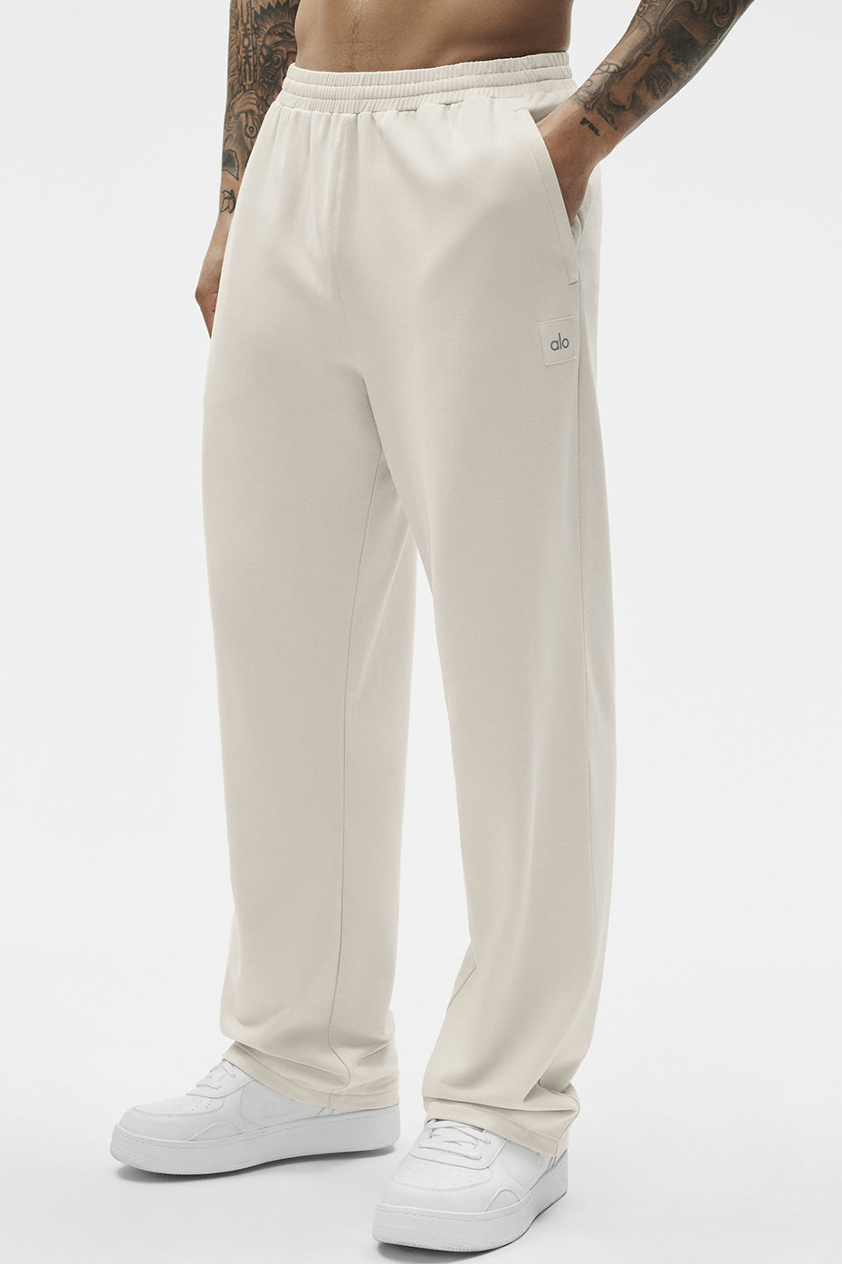 Double Take Straight Leg Pant - Bone image 1