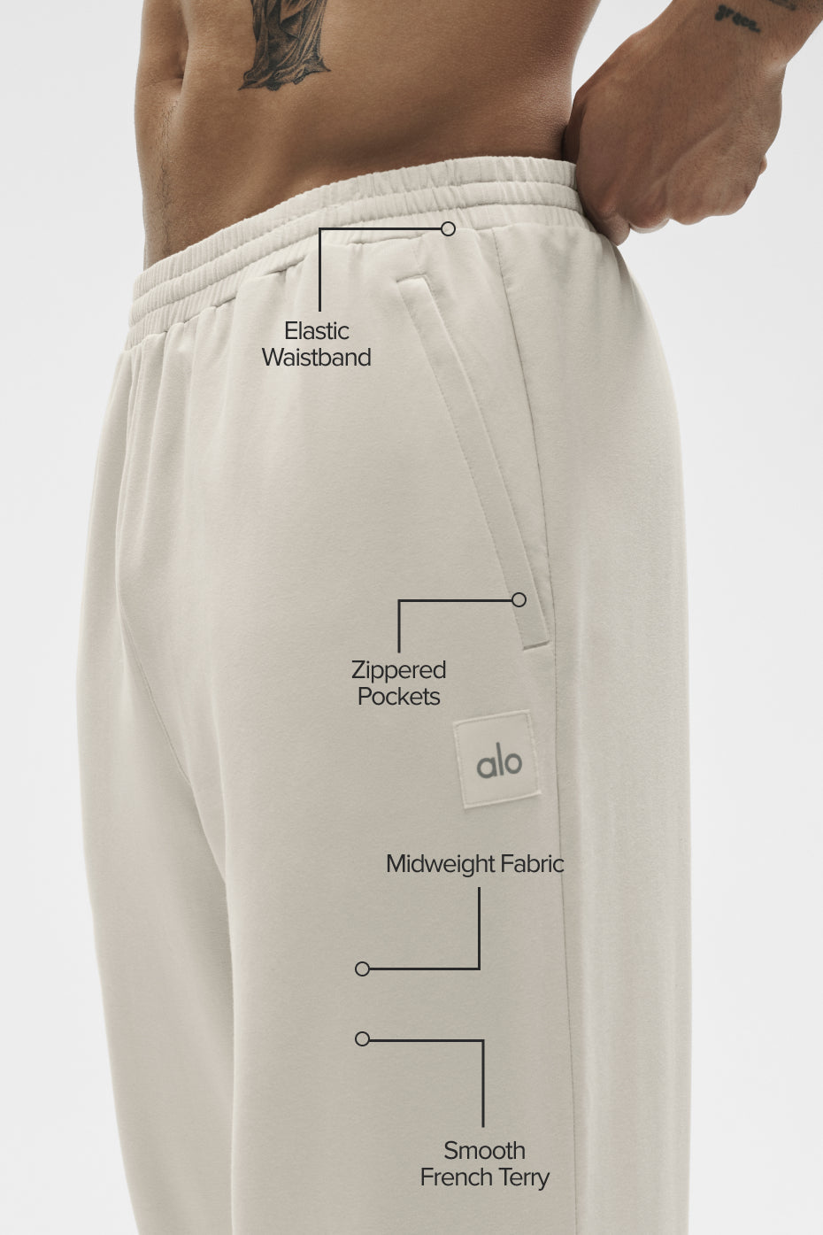 Double Take Straight Leg Pant - Bone image 2