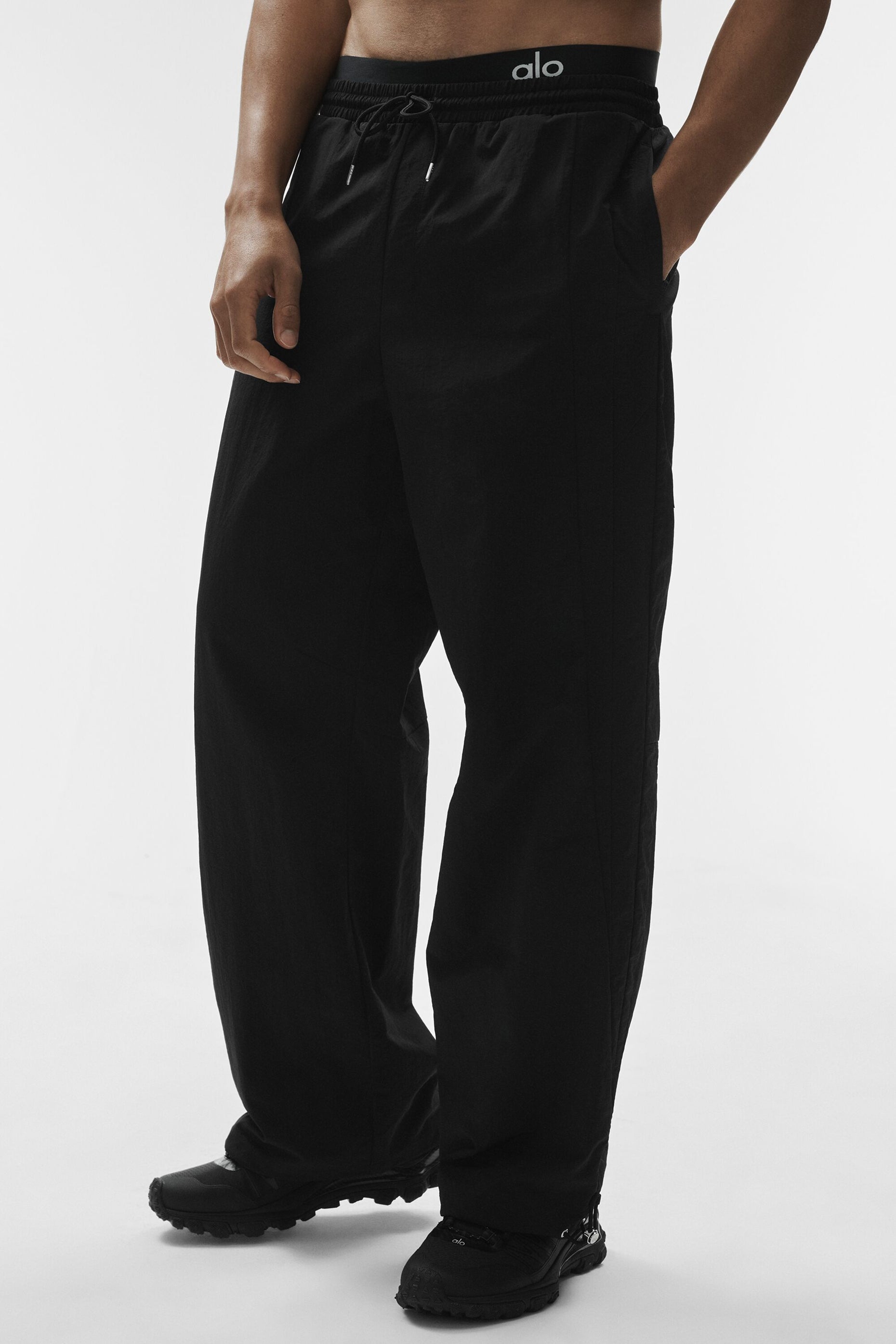 Takeaway Track Straight Leg Pant - Black image 3