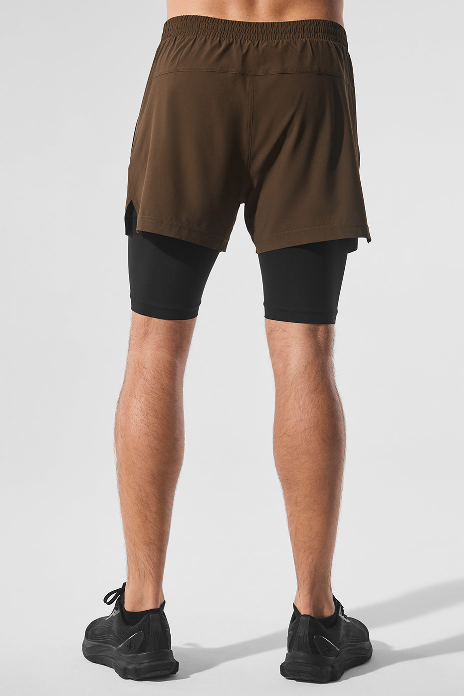 5" Revival 2-in-1 Short - Espresso/Black image 2