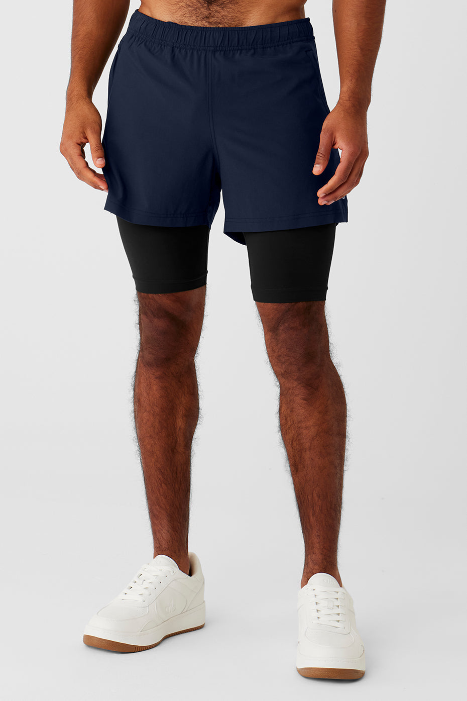 5" Revival 2-in-1 Short - Navy/Black image 1