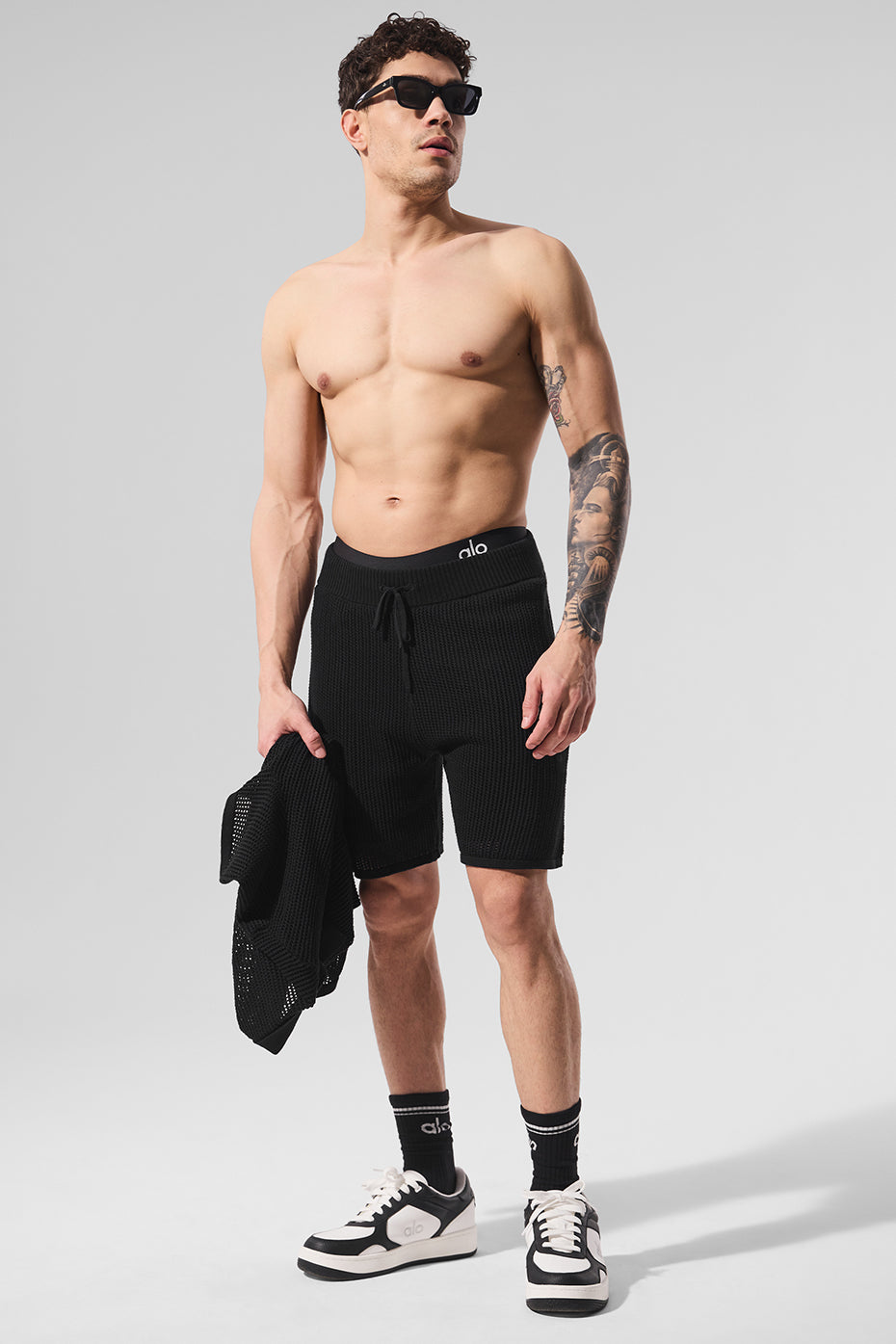 Open-Knit Short - Black image 1