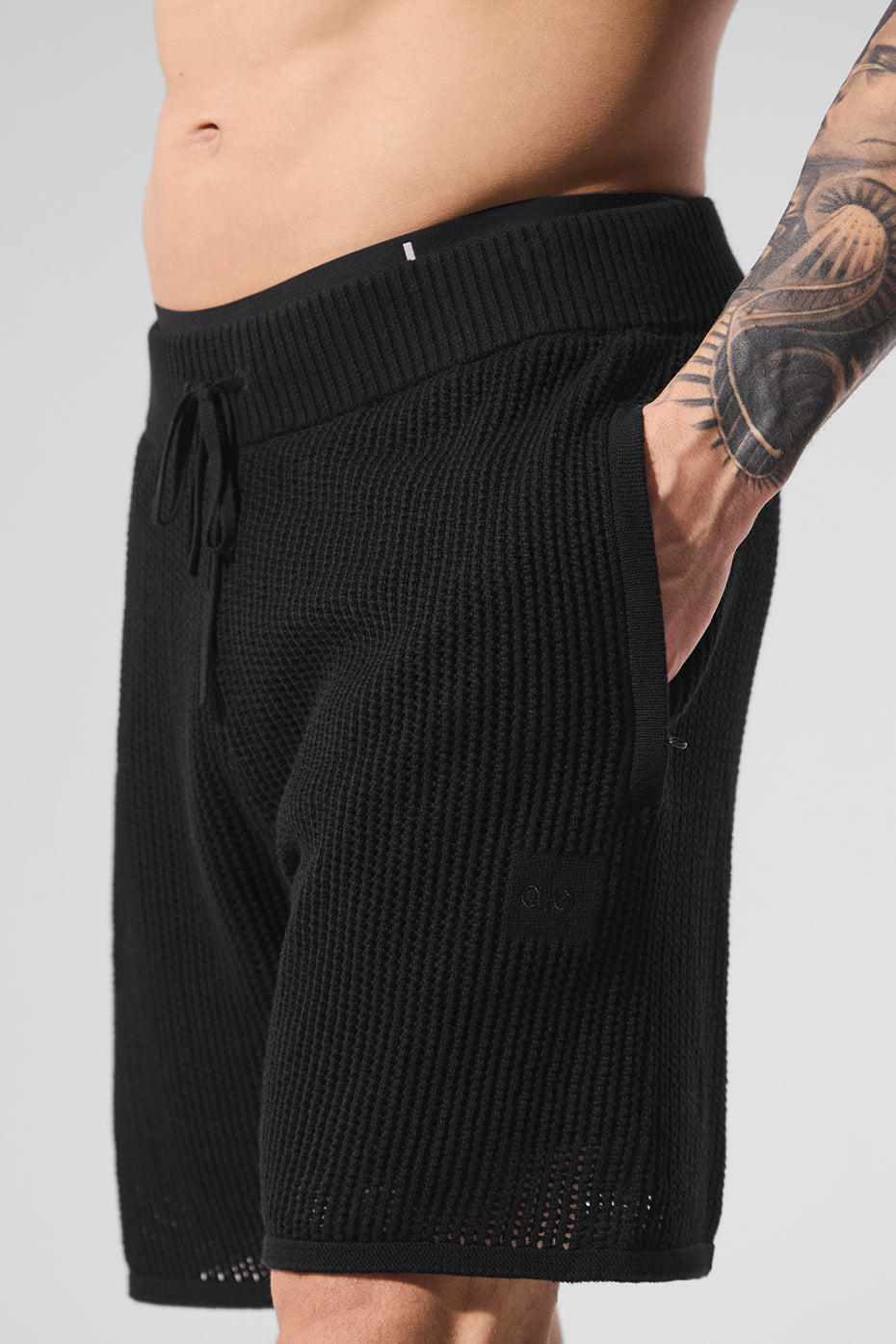 Open-Knit Short - Black image 2