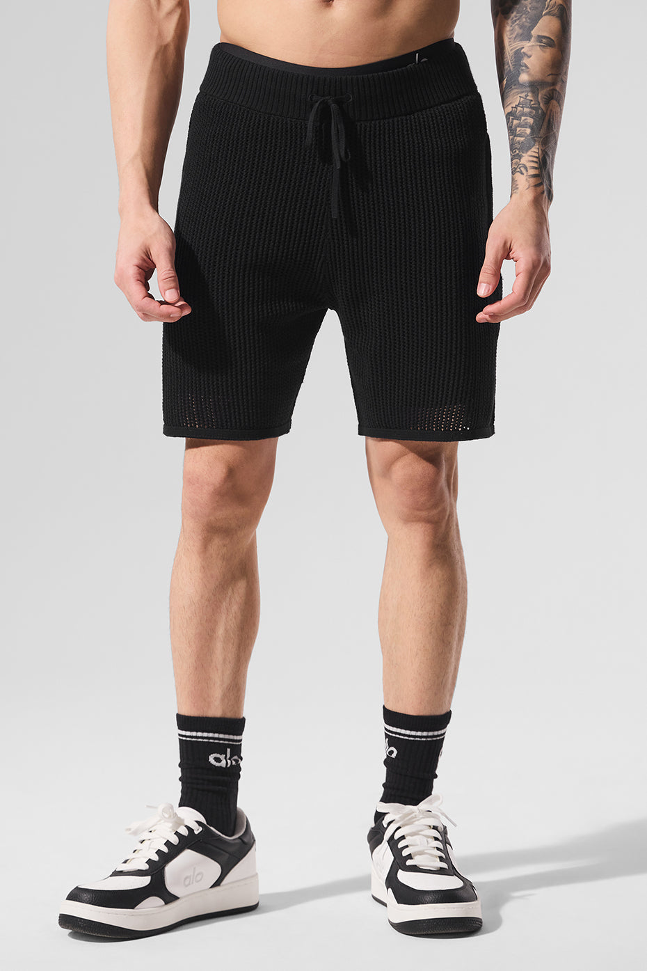 Open-Knit Short - Black image 3