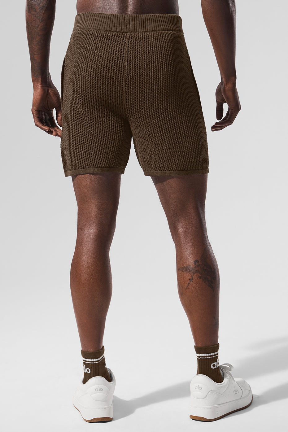 Open-Knit Short - Espresso image 3