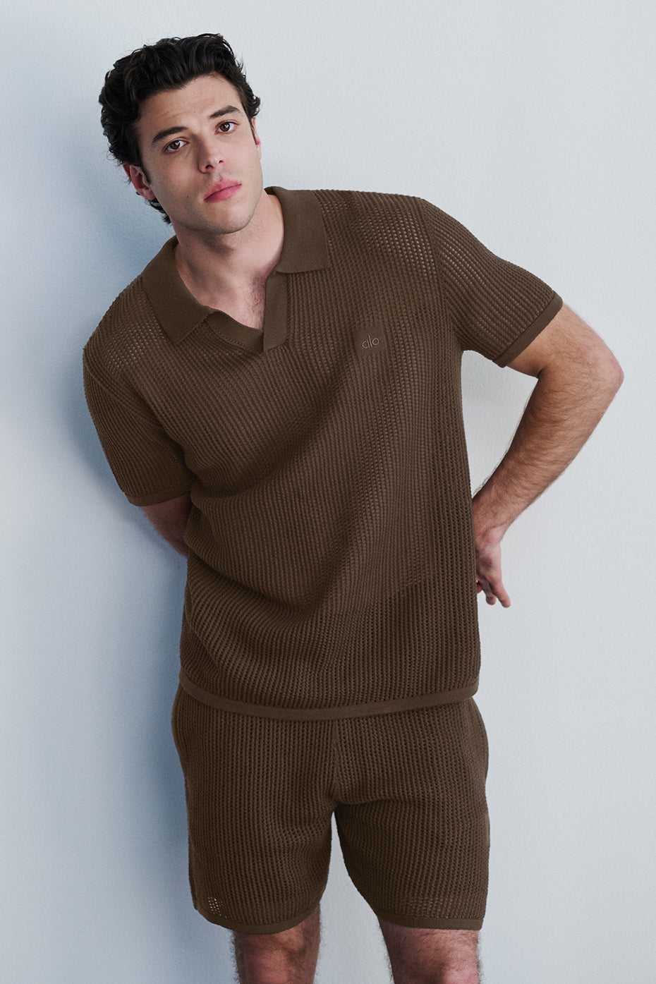 Open-Knit Short - Espresso image 6