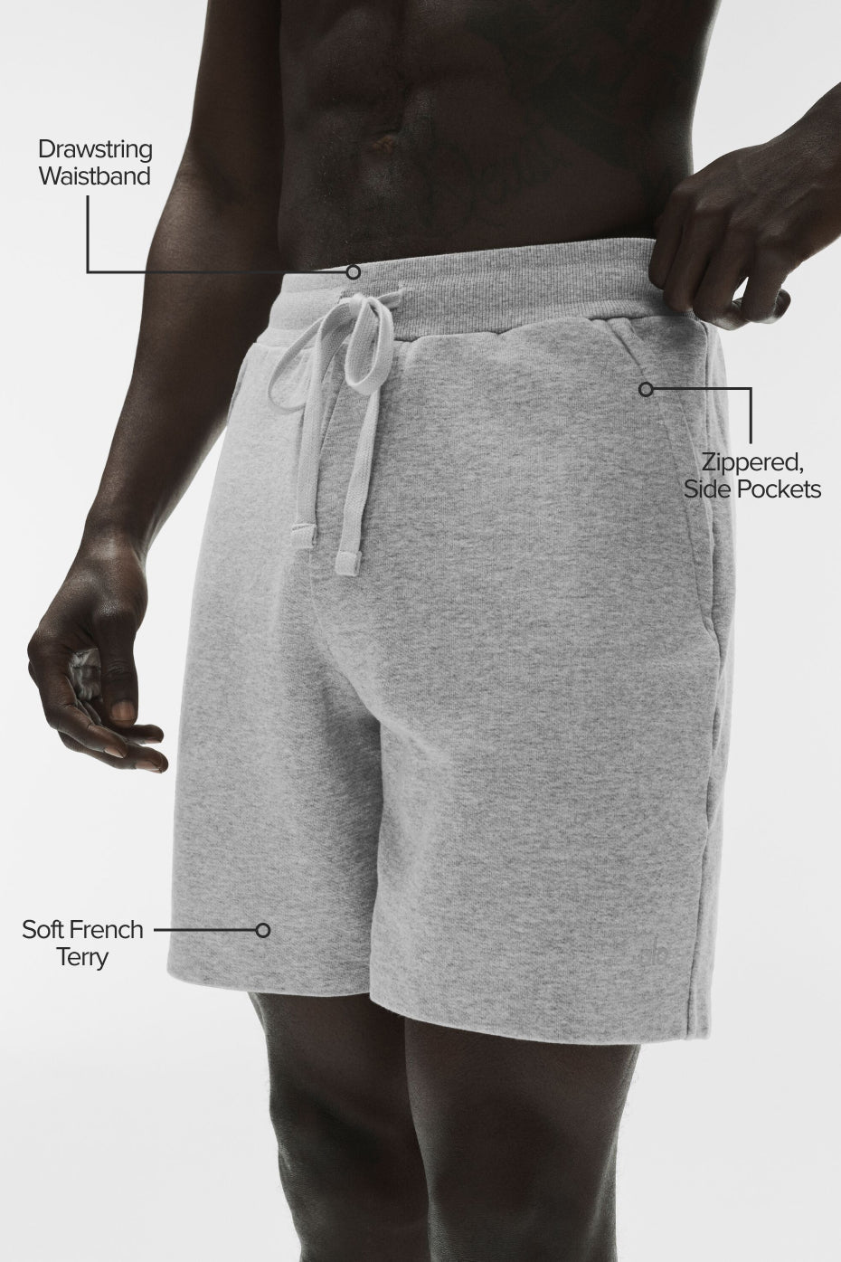 Chill Short - Athletic Heather Grey image 2