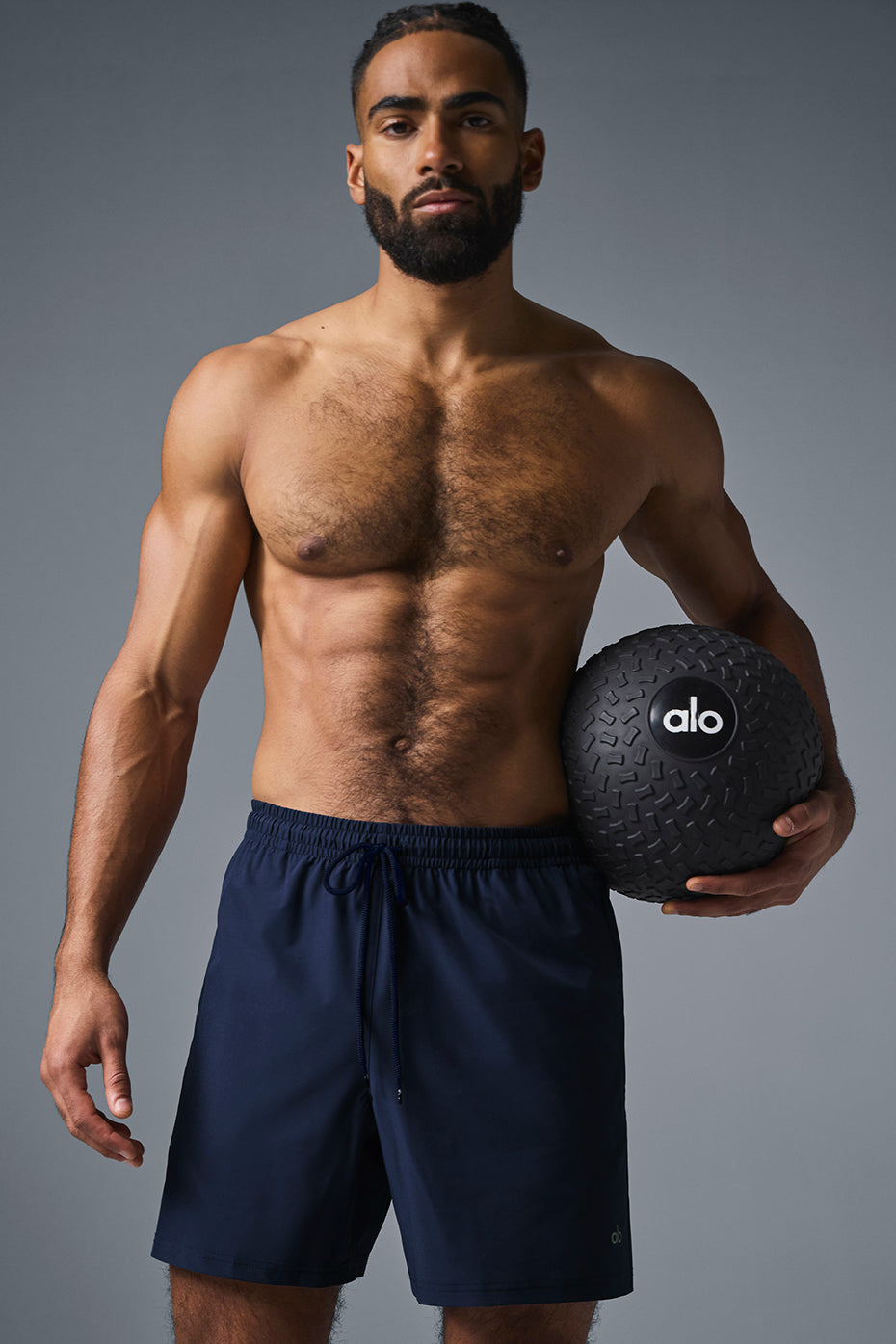7" Circuit Short - Navy image 1