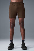 7" Conquer React Performance Short - Espresso image 1