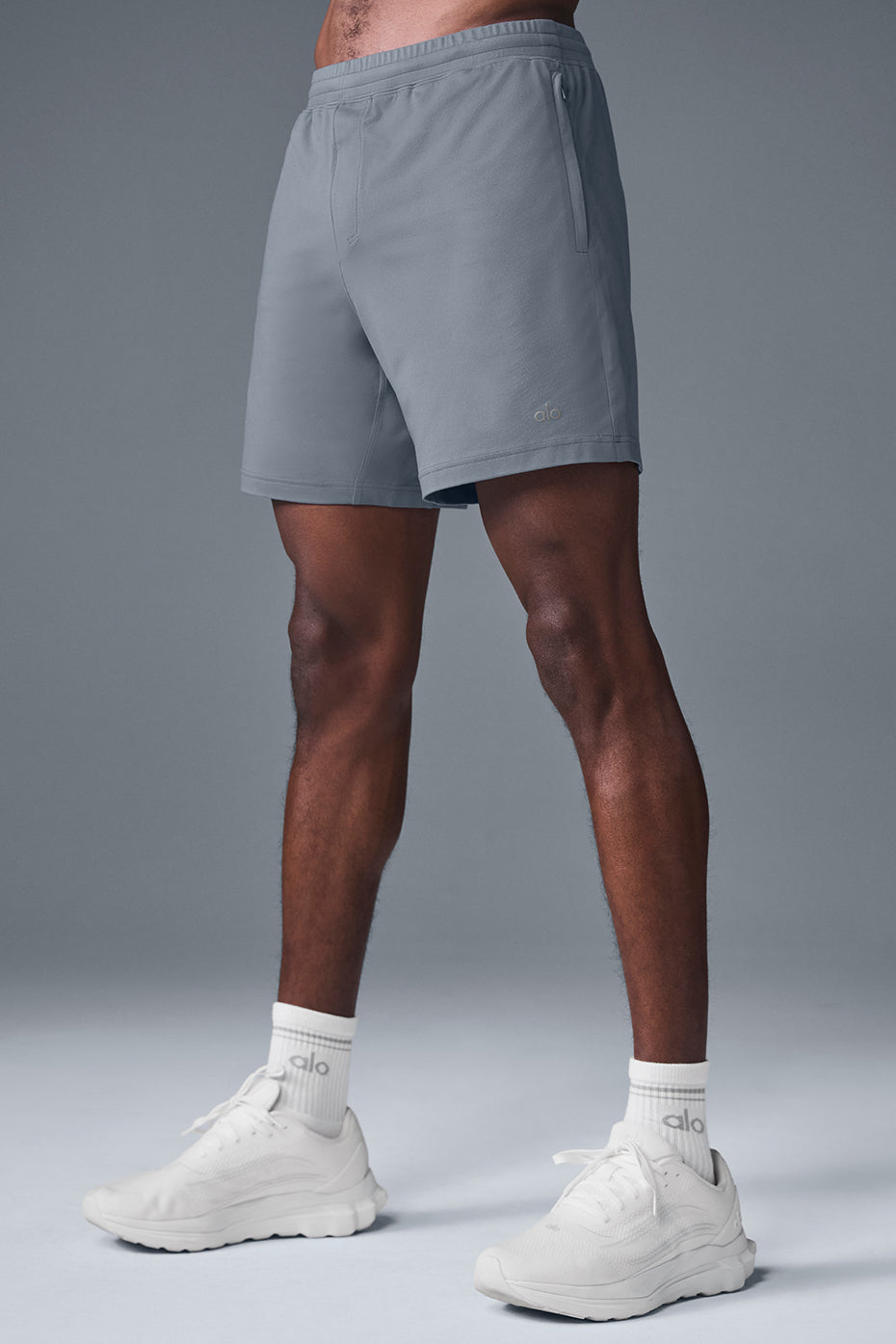 7" Conquer React Performance Short - Steel Grey image 3