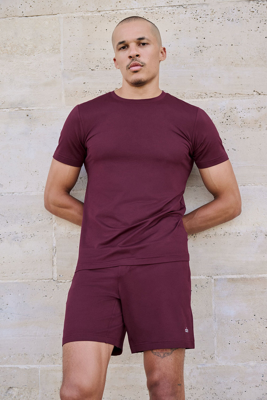 7" Conquer React Performance Short - Burgundy image 6