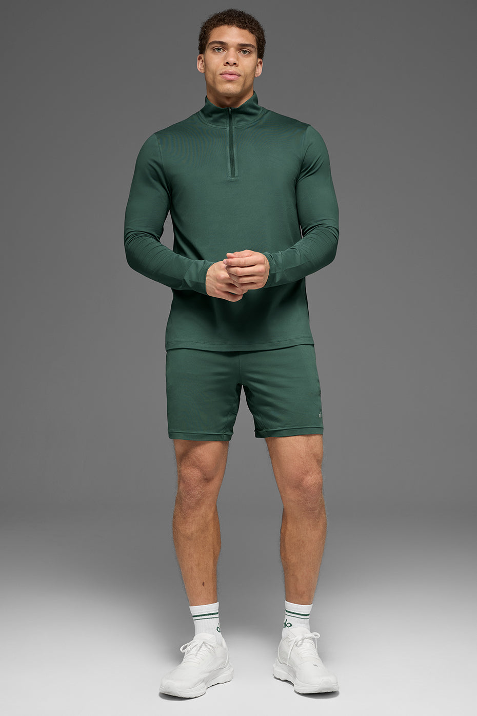 7" Conquer React Performance Short - Clover Green image 5