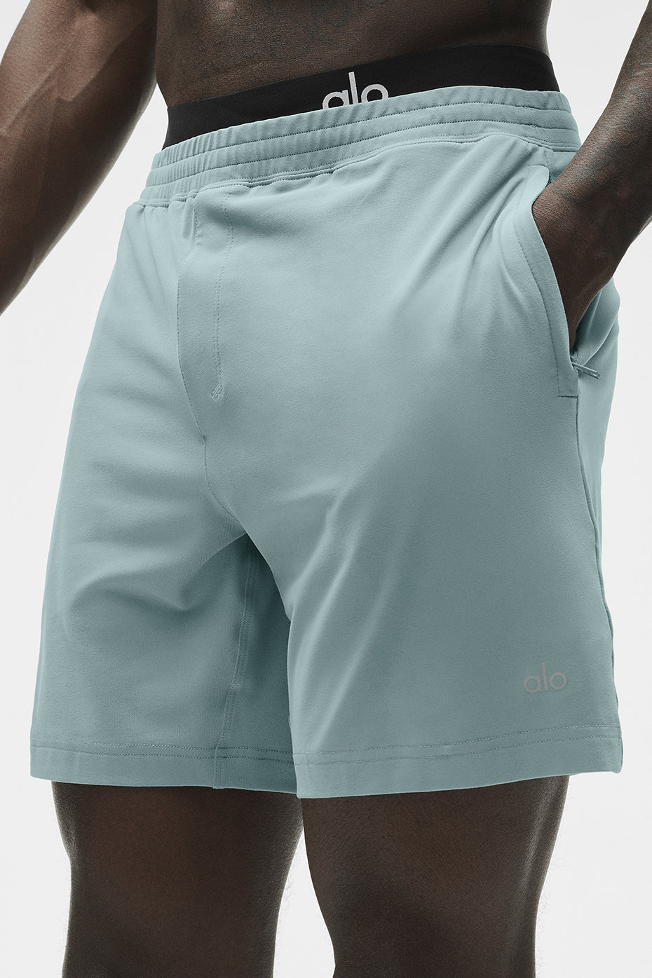 7" Conquer React Performance Short - Desert Sage image 3