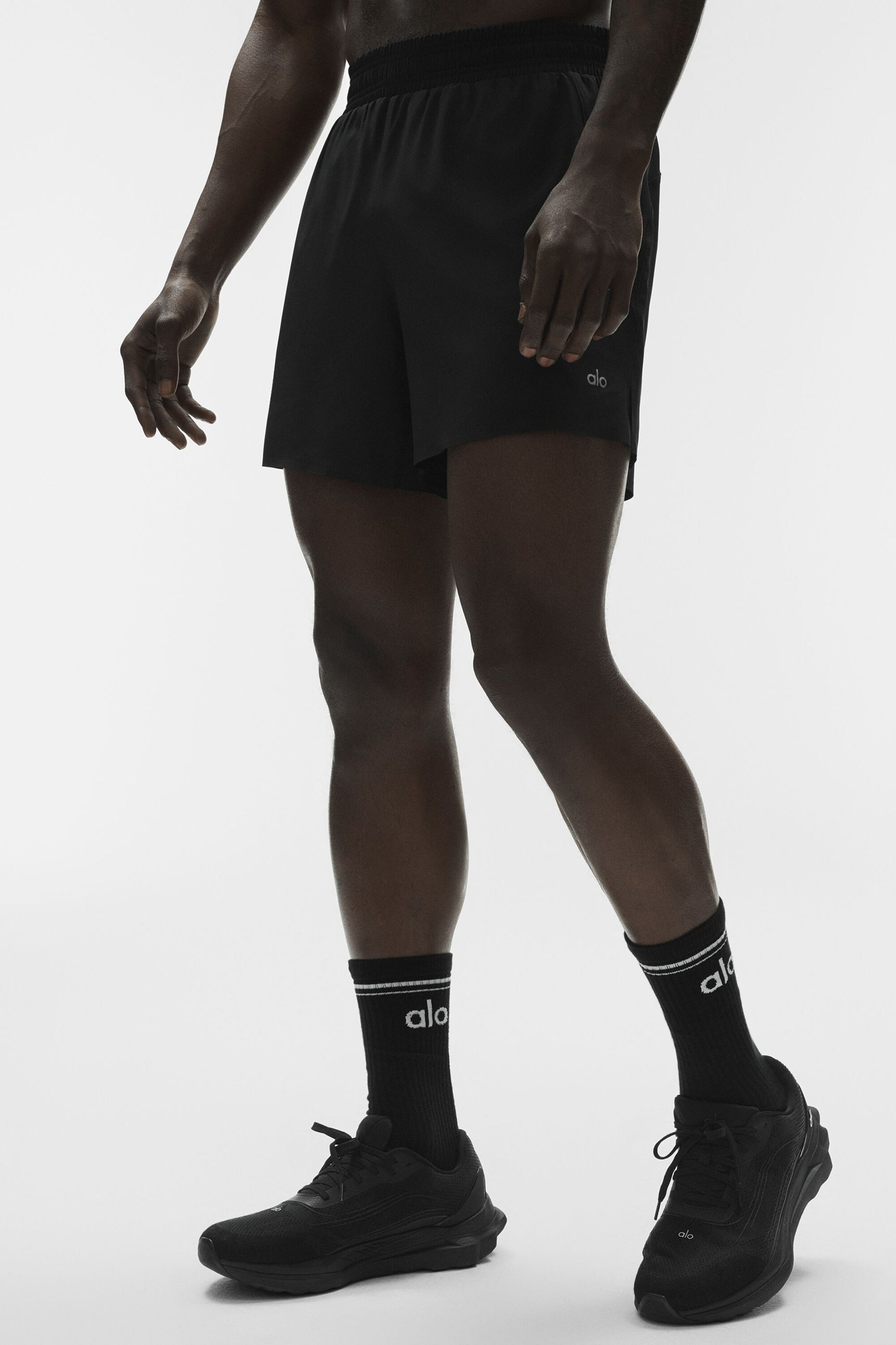 5" Adapt Running Short - Black image 3