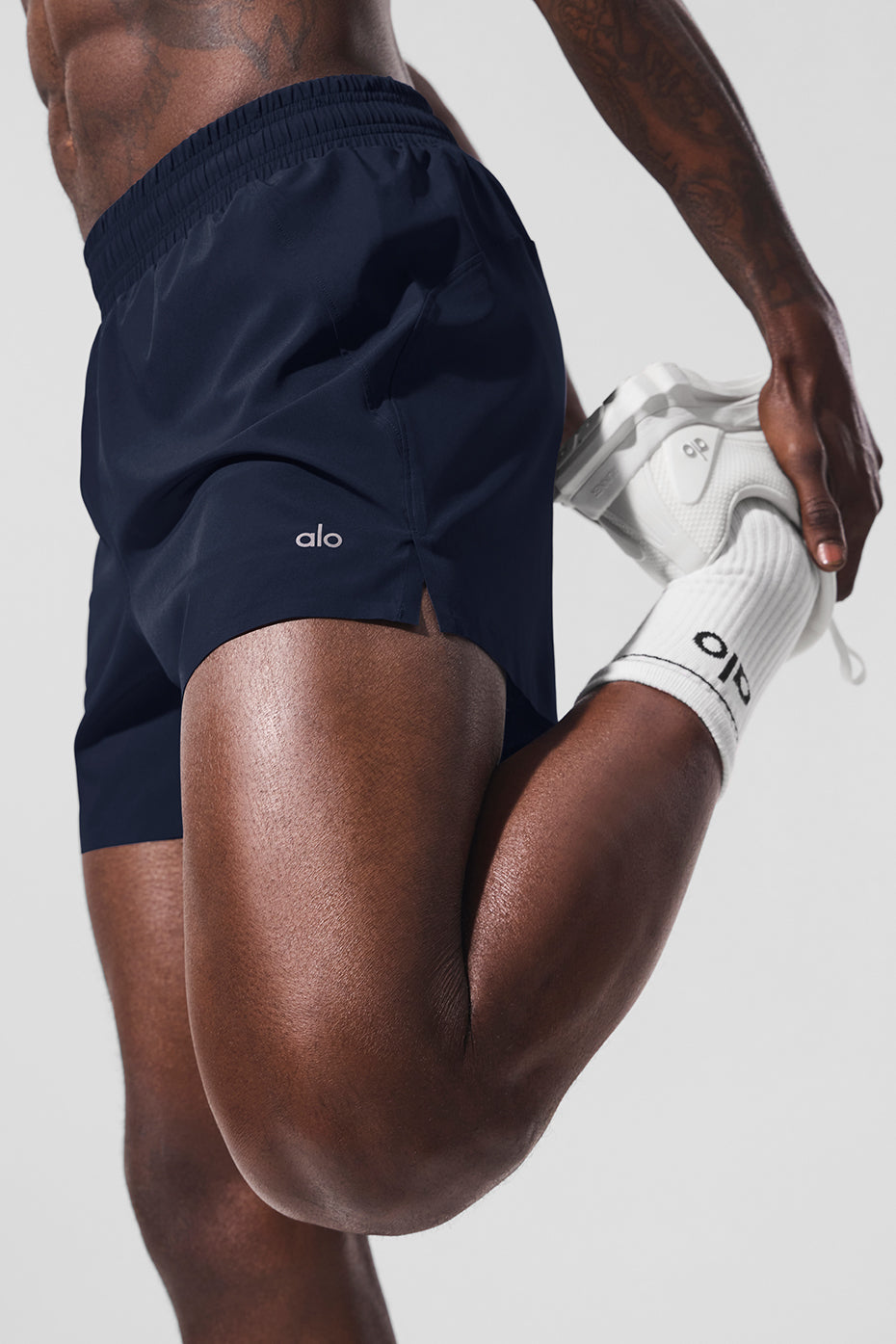 5" Adapt Running Short - Navy image 2