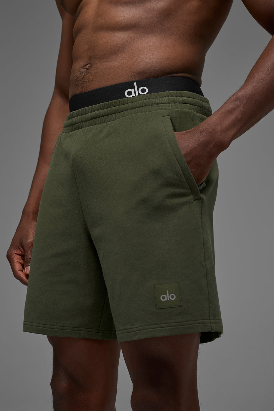 7" Double Take Short - Green Olive image 2