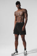 7" Coastal Terry Short - Black image 1
