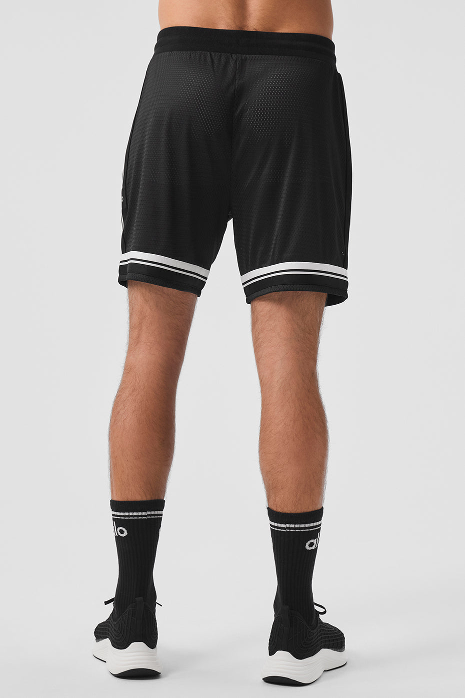 7" Key Mesh Basketball Short - Black image 4
