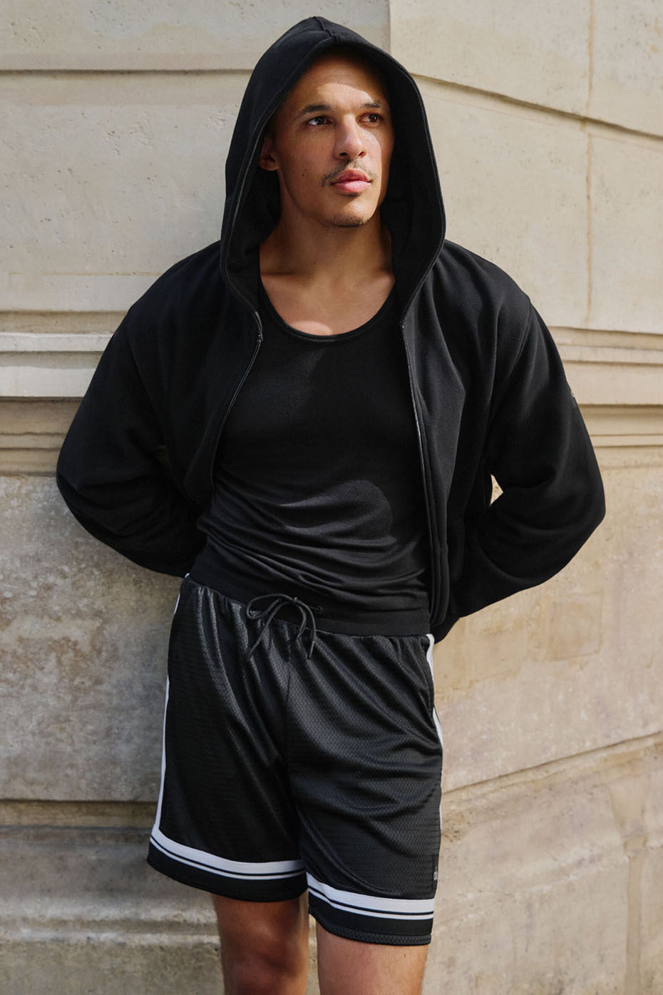 7" Key Mesh Basketball Short - Black image 1