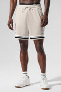 7" Key Mesh Basketball Short - Bone image 1