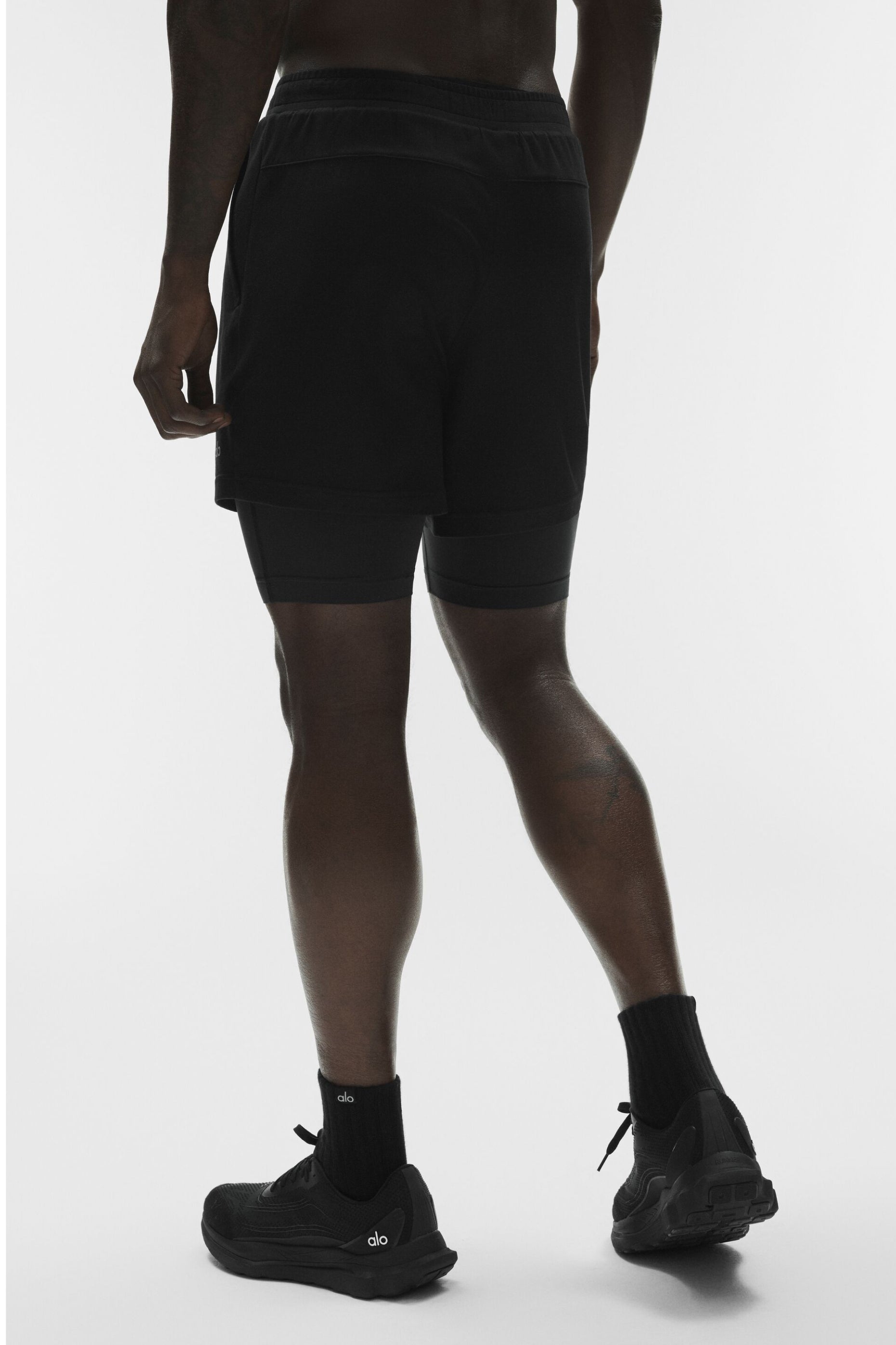 Conquer React 2-In-1 Performance Short - Black/Black image 4