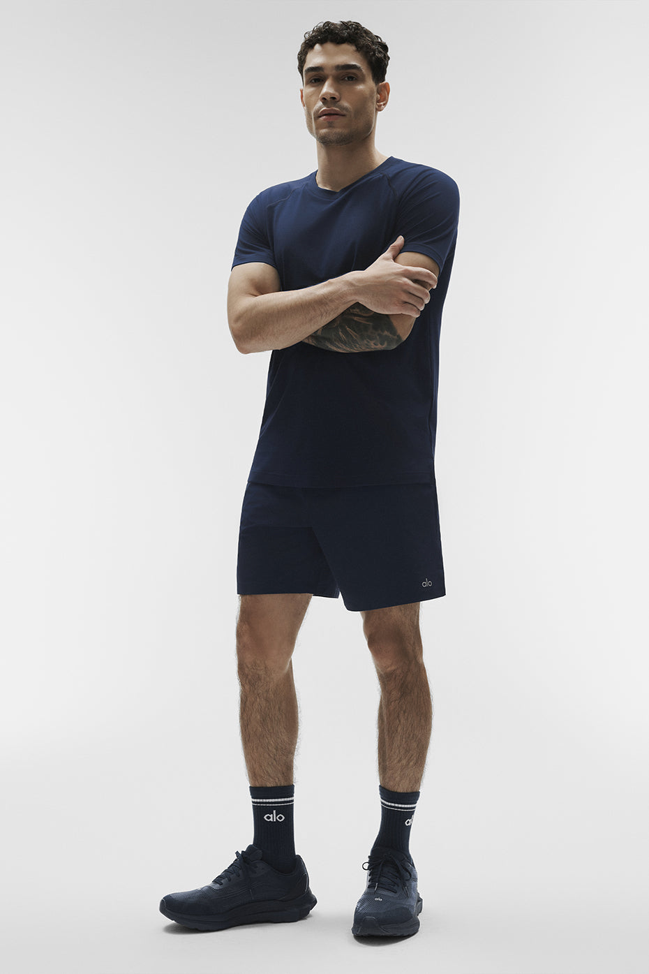 7" Repetition Short - Navy image 6