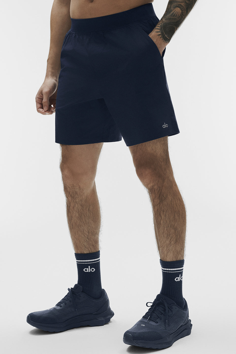 7" Repetition Short - Navy image 3